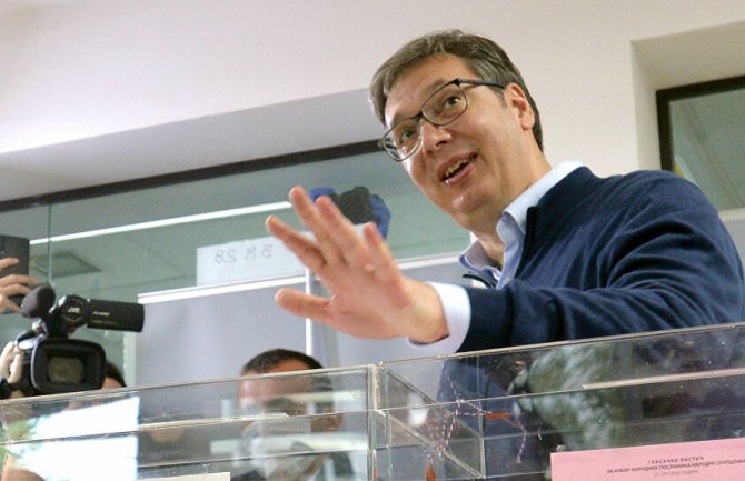 Ubjedljiva pobjeda Vučićevog SNS-a