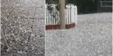 Nevrijeme pogodilo Hrvatsku: Upaljen narandžasti meteoalarm, padao grad veličine oraha (VIDEO)