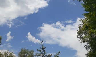 Sunčano, pojačan vjetar