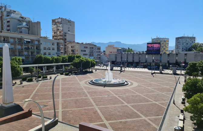 Centar Podgorice postaje pješačka zona