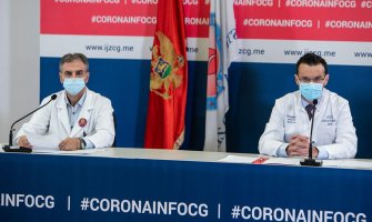 Na bolničkom liječenju 141 pacijent, 17 u teškom stanju; Mugoša: Virus diktira pravila ponašanja