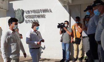 Carević i Radović opet pokušali da uđu u zgradu Opštine