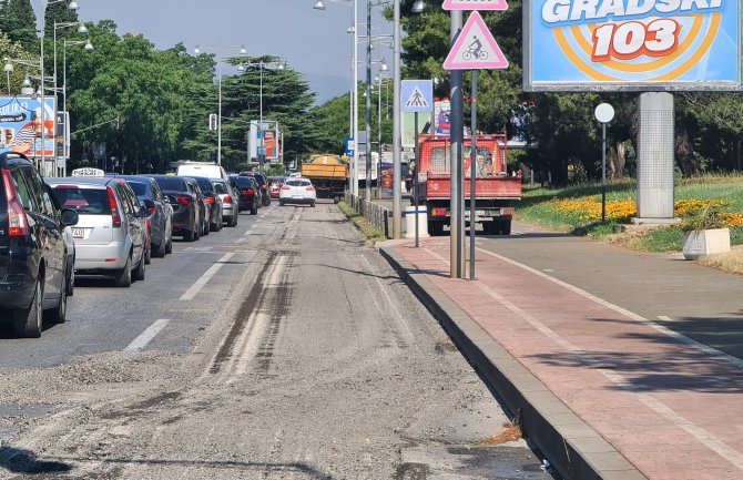 Počela druga faza rekonstrukcije Bulevara Svetog Petra Cetinjskog