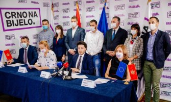 „Crno na bijelo“ ide na izbore, prioriteti smjena vlasti, građanska evropska i ekološka Crna Gora
