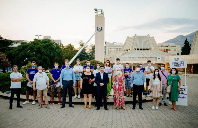 Abazović u Baru: Partneri su nam svi građani koji žele promjene, nudimo ekspertsku vladu