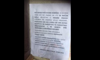 BP: U pismu postavili ultimatum komšijama da u roku od 24 sata napuste DPS
