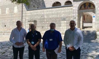 Joković posjetio prijestonicu Cetinje i obišao Cetinjski manastir