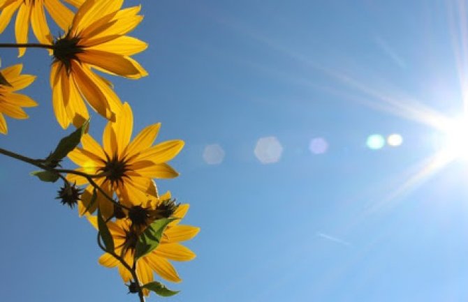 Sunčano i toplo, do 34stepena