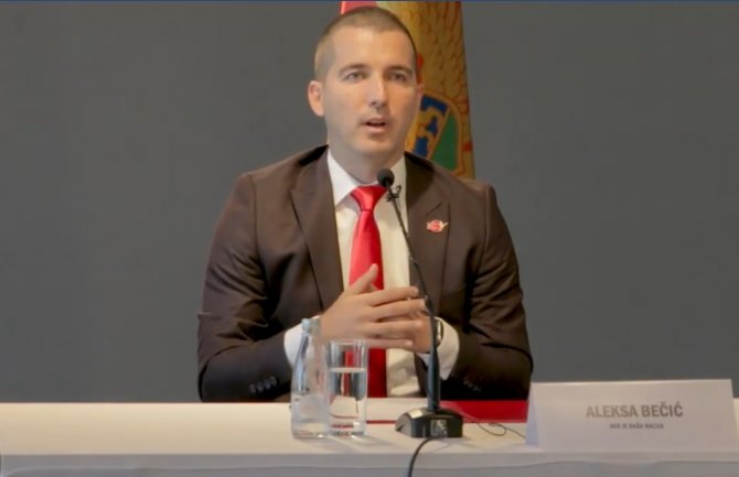 Bečić: Nećemo stati dok Crna Gora ne postane Švajcarska na Balkanu