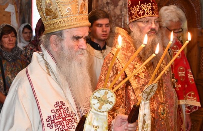 Amfilohije: Kamen temeljac za hram na Cetinju se nalazi u mojoj kancelariji