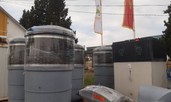 Veći dio Podgorice dobio nove kontejnere za razvrstavanje otpada