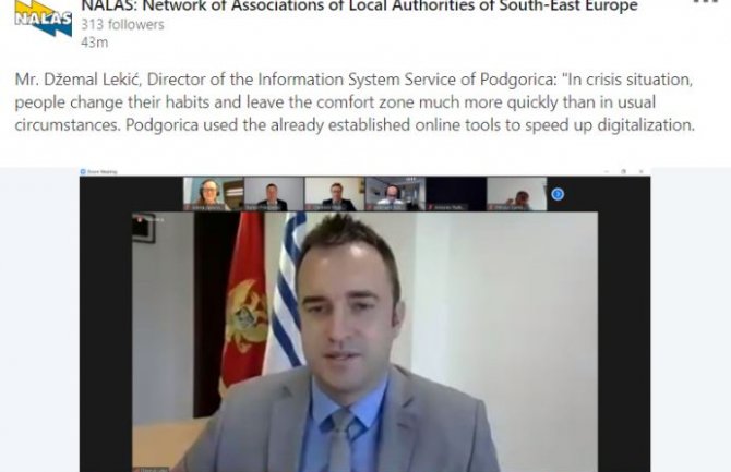 Digitalizacija Glavnog grada predstavljena kao dobra praksa u borbi protiv koronavirusa