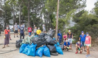 Na crnogorskim obalama sakupljena ogromna količina otpada 