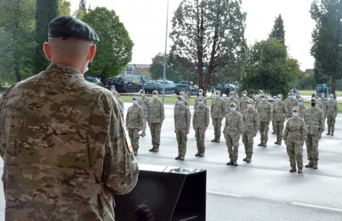 141 vojnik po ugovoru primljen u Vojsku Crne Gore