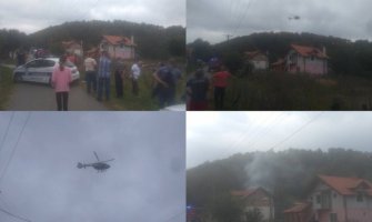 Srušio se vojni avion kod Malog Zvornika u Srbiji (FOTO/VIDEO) 