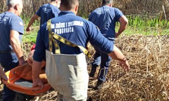 Spašen muškarac na kojeg je palo stablo na Plavinici