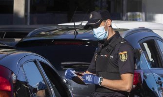 U Madridu zabrana kretanja, policija kontroliše izlaz i ulaz u grad