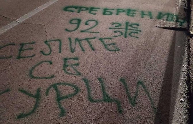 Zbog uvredljivih grafita prijava protiv trojice Pljevljaka