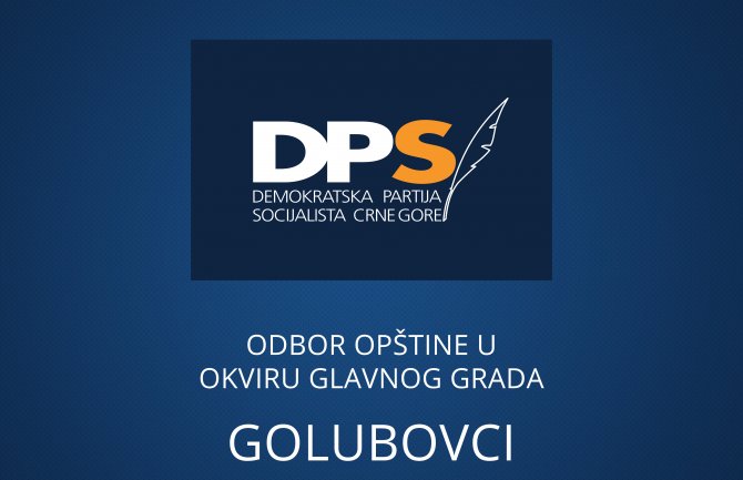 DPS Golubovci: Odbornici opozicije postupcima demantuju sebe