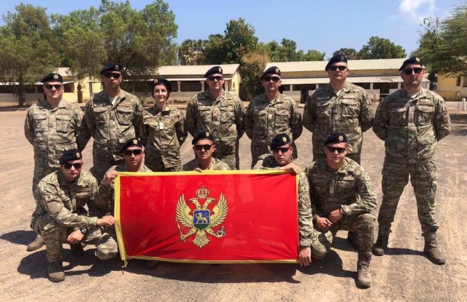 Crnogorski vojnici u operaciji Evropske unije