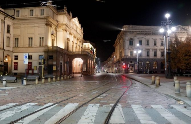 Italija uvodi policijski čas od 21h do ujutru