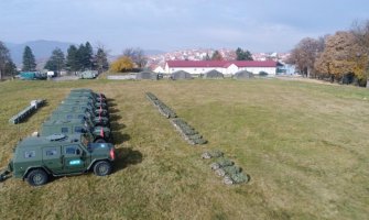 Odlučan odgovor 20: Vojna vježba u Pljevljima, angažovano oko 140 vojnika