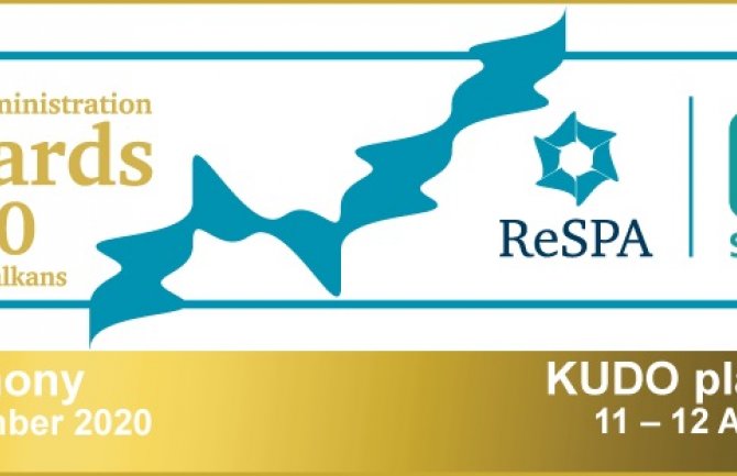 Sjutra dodjela nagrada institucijama javne uprave Zapadnog Balkana