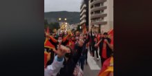 Protest u Budvi predvodi Božo Spartanac: Nema veće svetinje od CG(VIDEO)