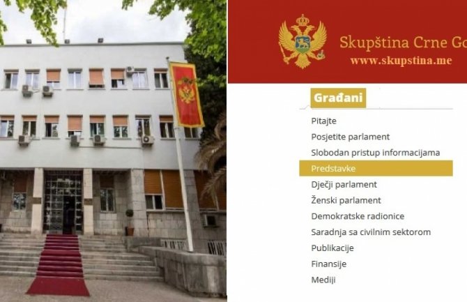Od danas otvorena mogućnost obraćanja građana Skupštini