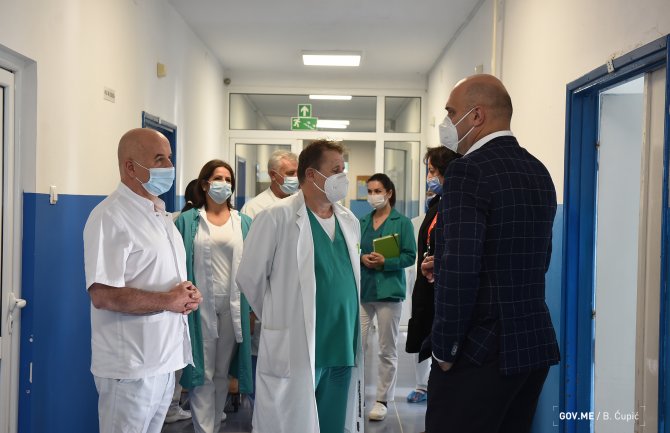 Krizni medicinski štab juče obišao Cetinje i Nikšić, danas u Kotoru u Herceg Novom
