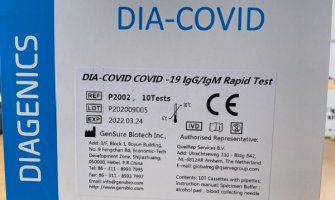 Brčvak  donira građanima Crne Gore 11.200 brzih testova za otkrivanje koronavirusa