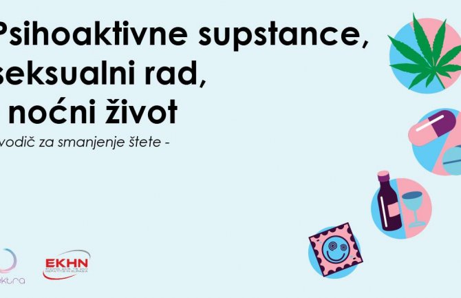Predstavljen vodič Psihoaktivne supstance, seksualni rad i noćni život
