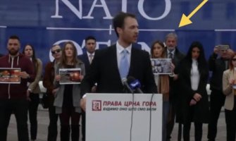 DPS: Krivokapićev savjetnik za unutrašnju politiku palio NATO zastavu