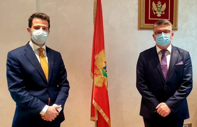 Milatović-Grubišić: Nastavljamo tradicionano prijateljske odnose Crne Gore i Hrvatske