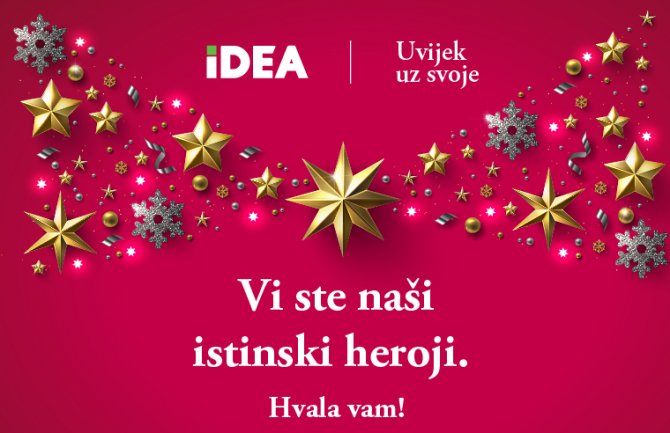 Idea podijelila lunch pakete zdravstvenim radnicima na covid odjeljenjima 