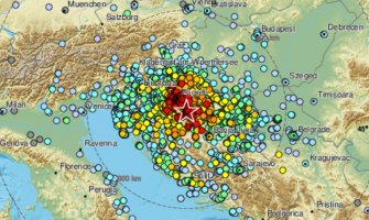 Novi jači zemljotres u okolini Siska i Petrinje, 57. u poslednja 73 časa 