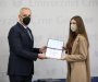 Nina Perišić, najbolja studentkinja Pravnog fakulteta za studijsku 2020/21. godinu