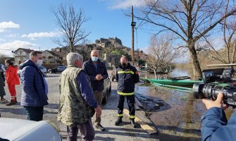 Kašćelan obišao Rijeku Crnojevića, Dodoše i Žabljak Crnojevića: Situacija nije zabrinjavajuća(FOTO)