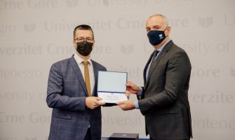 Doc. dr Martin Ćalasan dvostruki dobitnik Priznanja Univerziteta Crne Gore