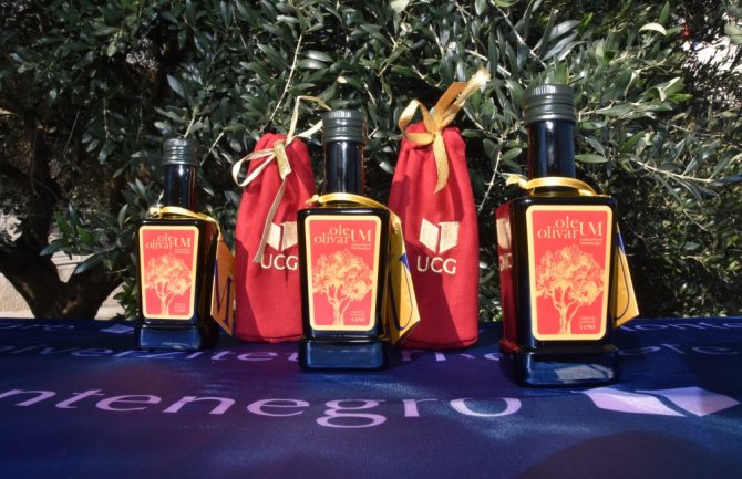 Proizvedena prva serija brendiranog maslinovog ulja UCG-a Oleum Olivarum