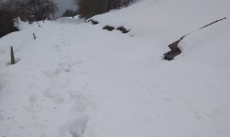 Pojedina bjelopoljska sela zbog snijega sedmicama u blokadi