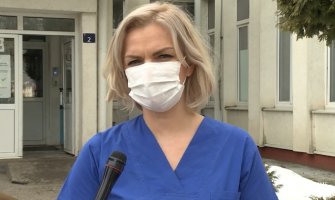 Ministarka obišla kovid pacijente bjelopoljske bolnice i Dom starih: 35 hospitalizovanih, dva životno ugrožena