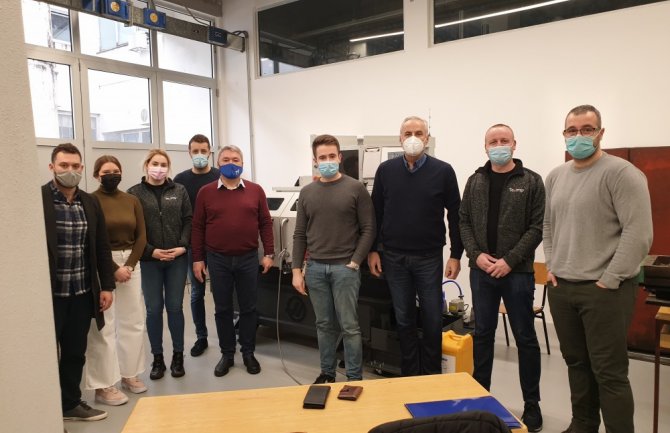 U Laboratoriji za nove tehnologije realizovana obuka na CNC strugu marke HAAS