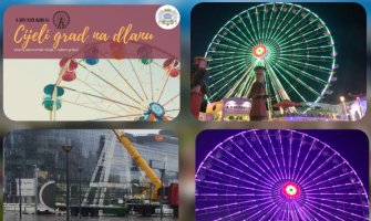 Panoramski točak u Podgorici biće završen do kraja nedjelje