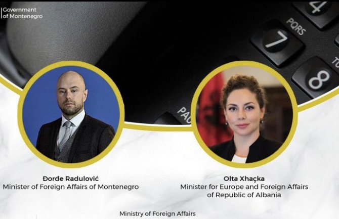  Crna Gora spremna da pomogne Albaniji u ostvarivanju ciljeva iz evropske agende