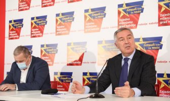 Đukanović: Zaustavićemo sunovrat Crne Gore, razočaraćemo sve naše protivnike i neprijatelje