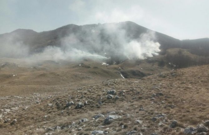 Požar na području Nacionalnog parka Lovćen pod kontrolom