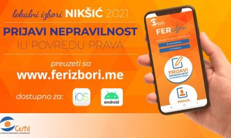 Građani putem aplikacije mogu da prijave izborne nepravilnosti i kršenja biračkih prava