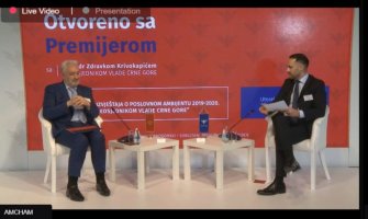 Krivokapić: Čovjek pet godina studira i prihvati da radi na crno, moramo da svijest promijenimo 