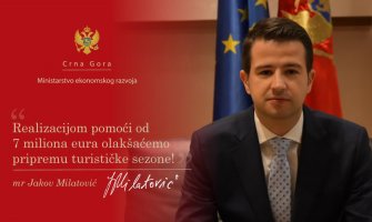 Očekuje se isplata subvencija turoperatorima, realizacija turističkih vaučera za zdravstvene i prosvjetne radnike, smanjenje naknade za korišćenje morskog dobra